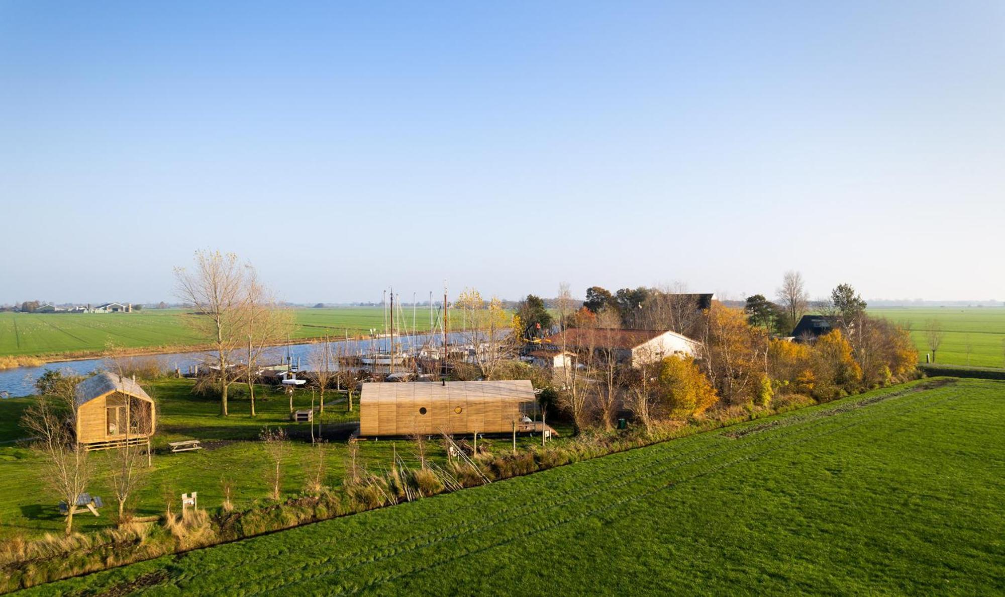Boornzwaag over de Wielen Rufus Aan Het Water B&B 외부 사진