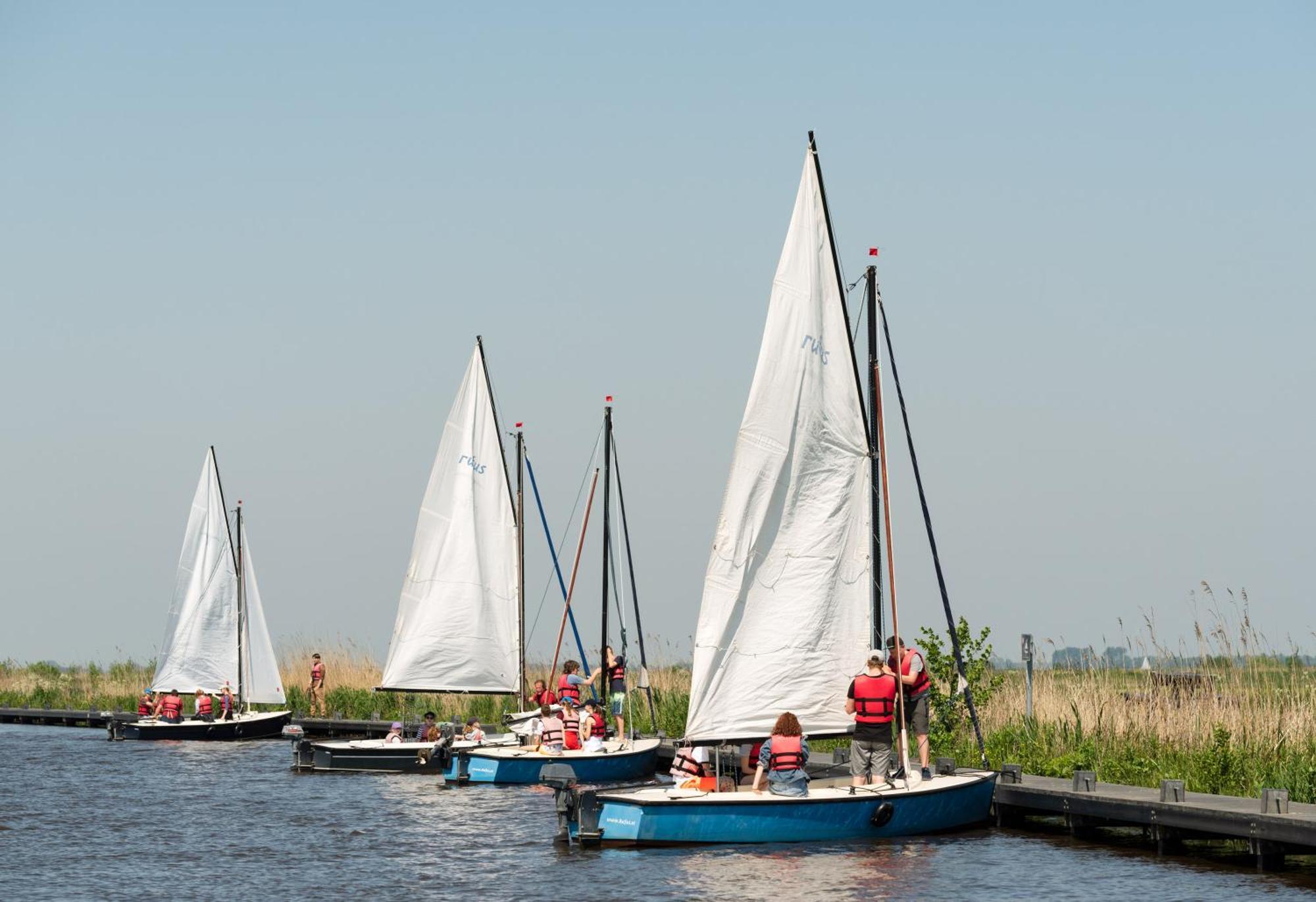Boornzwaag over de Wielen Rufus Aan Het Water B&B 외부 사진
